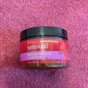 NEW‼️ Bath & body Works, sensual, black, current vanilla sugar scrub